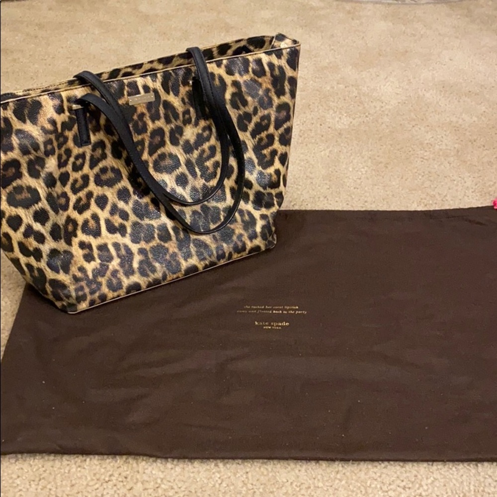 COPY - Kate Spade Leopard Tote